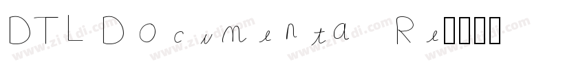 DTL Documenta   Re字体转换